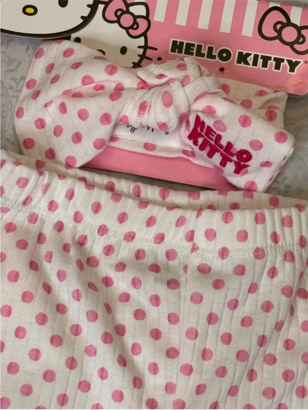 Hello Kitty Rose Fairy Infant 3 piece pant set